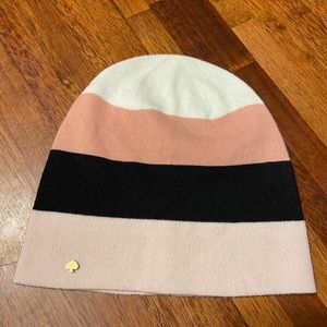 Kate Spade ♠️ Striped Toque